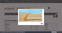 Desktop Screenshot of konad-benelux.com